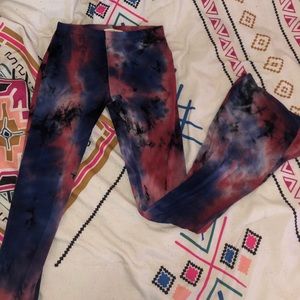 Tie Dye Skinny Pants